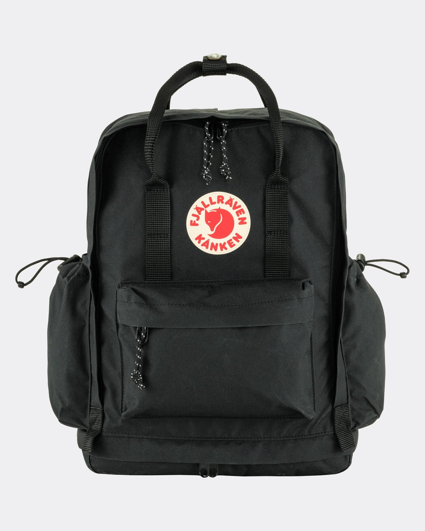 Fjallraven Kanken Outlong Unisex Backpack - Black 550