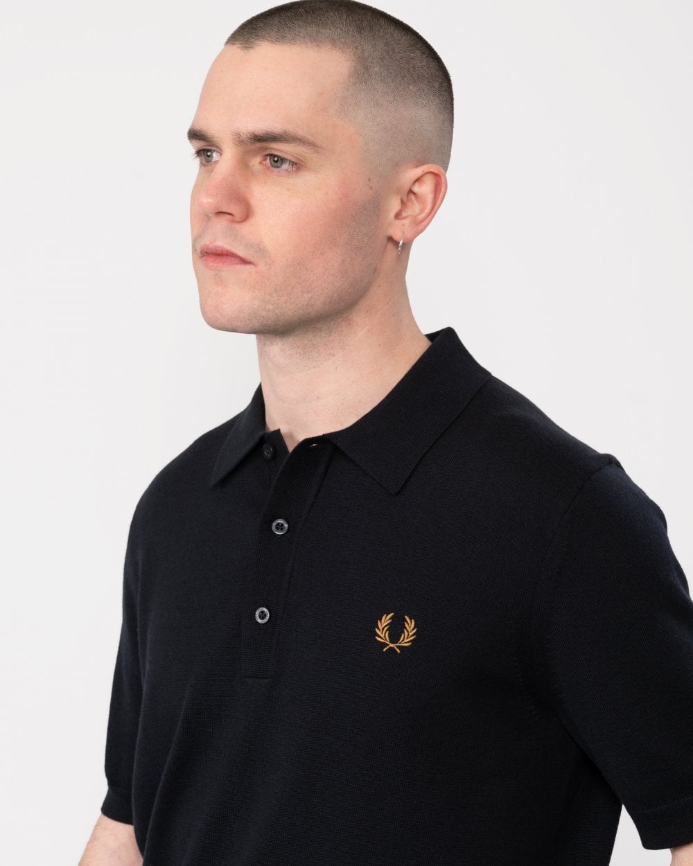Fred Perry Fred Perry Mens Classic Knitted Shirt