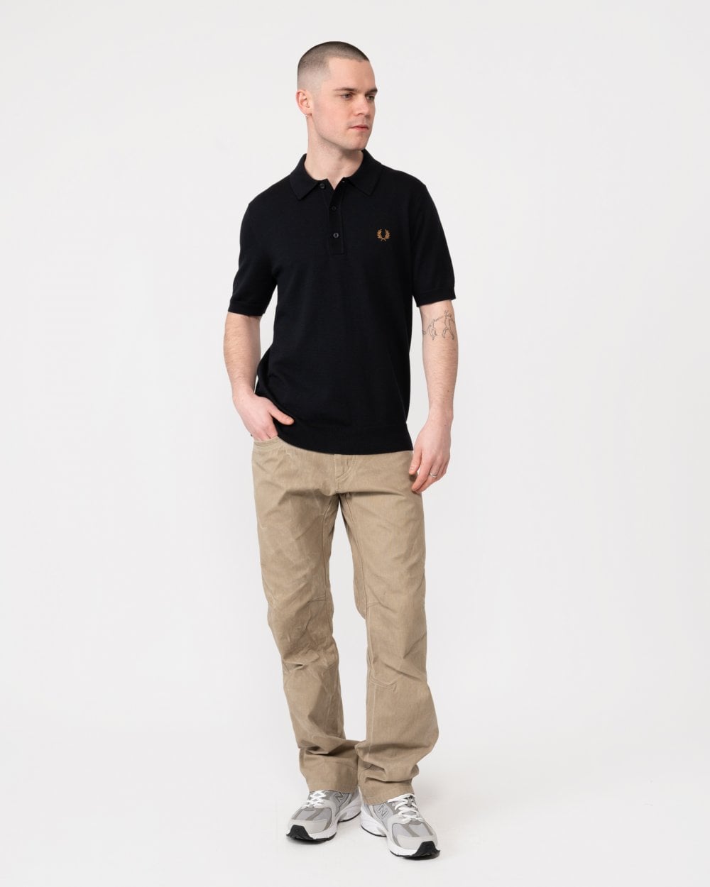 Fred Perry Fred Perry Mens Classic Knitted Shirt