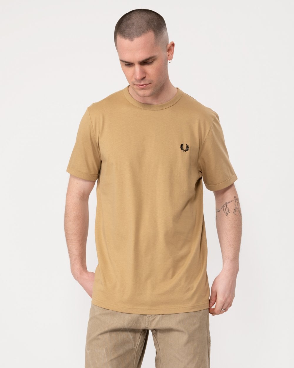 Fred Perry Mens Ringer T-Shirt