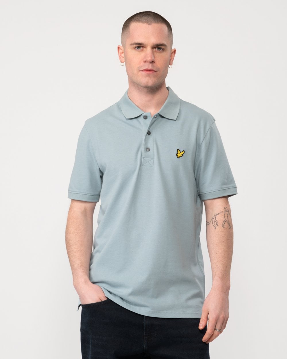 Lyle & Scott Plain Mens Polo Shirt SP400VOG