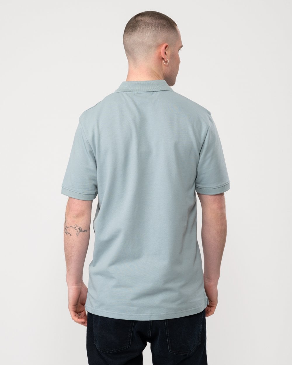 Lyle & Scott Plain Mens Polo Shirt SP400VOG - A19 Slate Blue