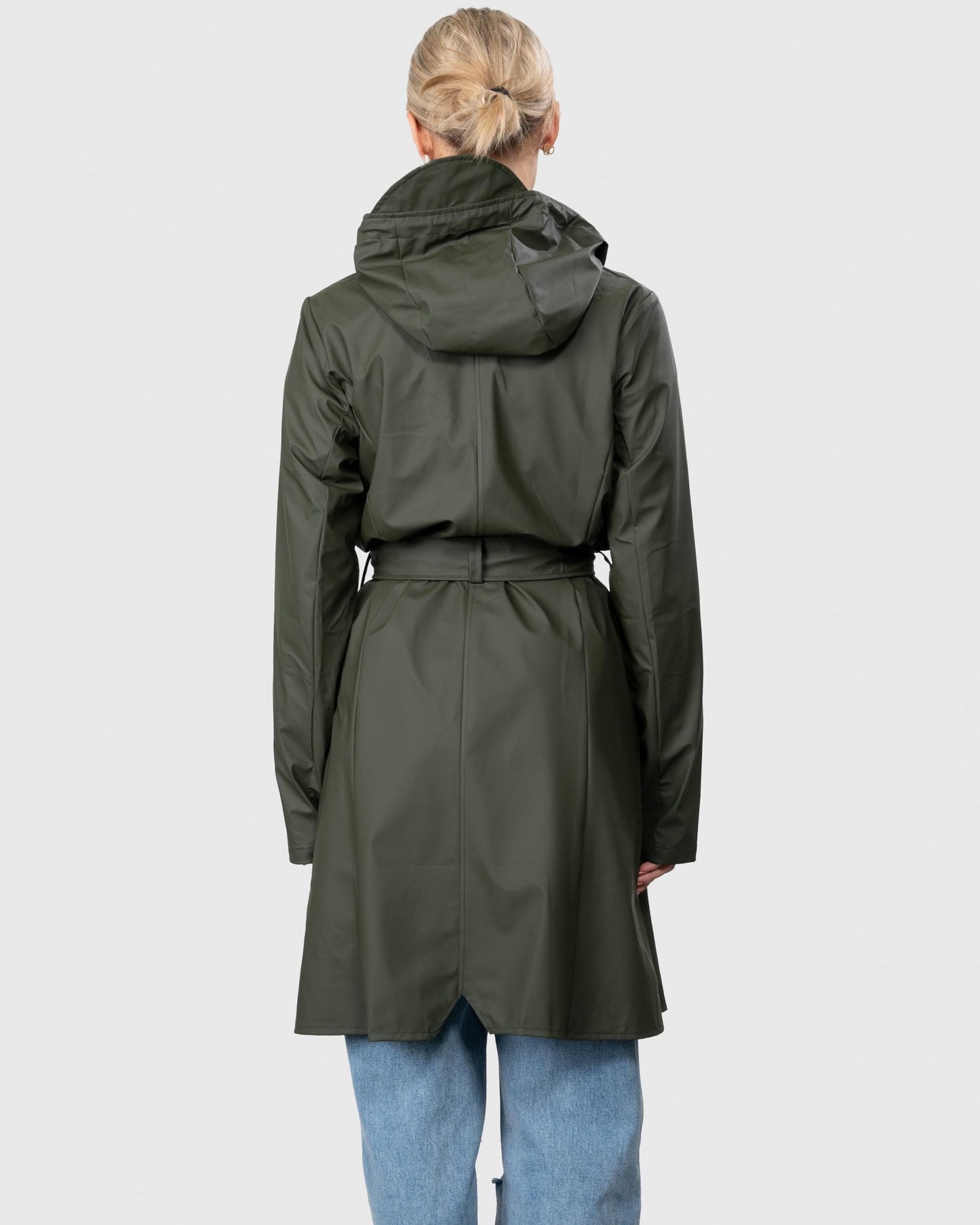 Rains Curve Womens Jacket - 03 Green