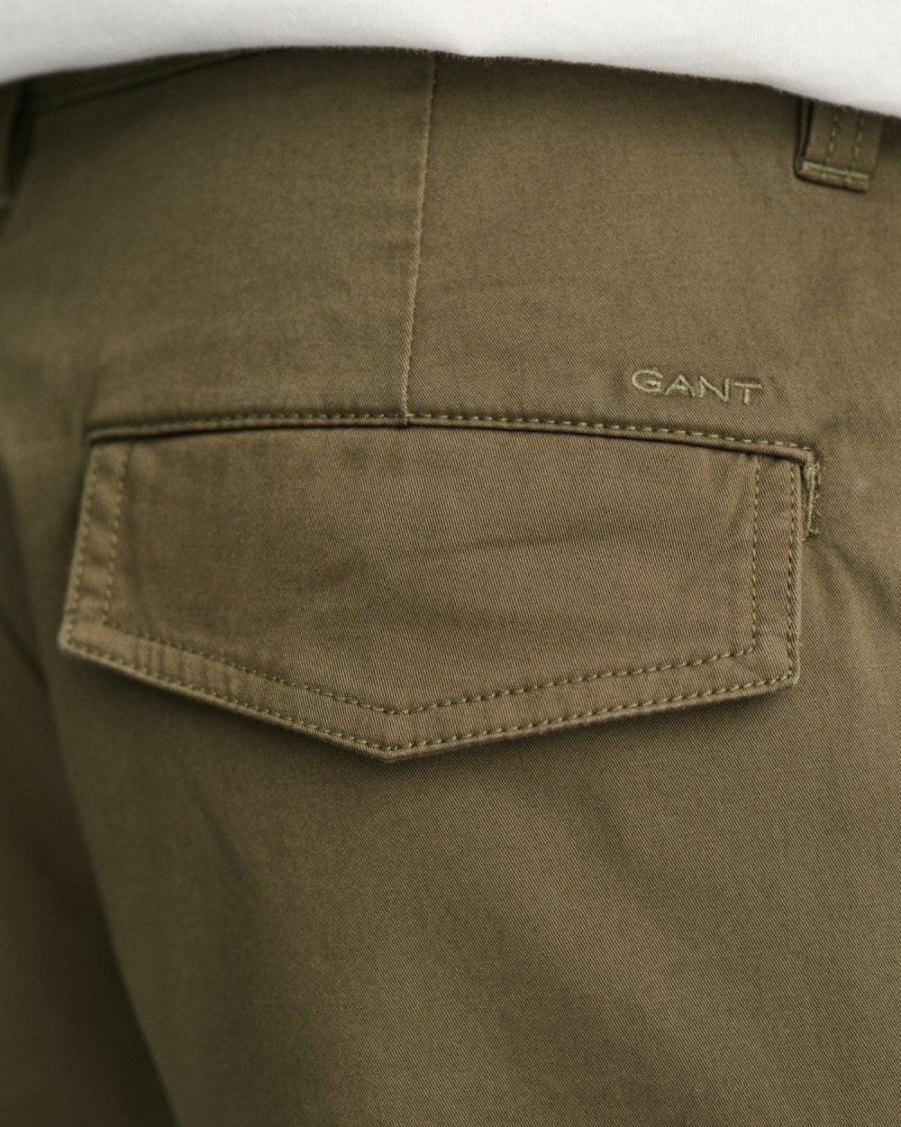 GANT Mens Relaxed Twill Cargo Shorts - 301 Juniper Green