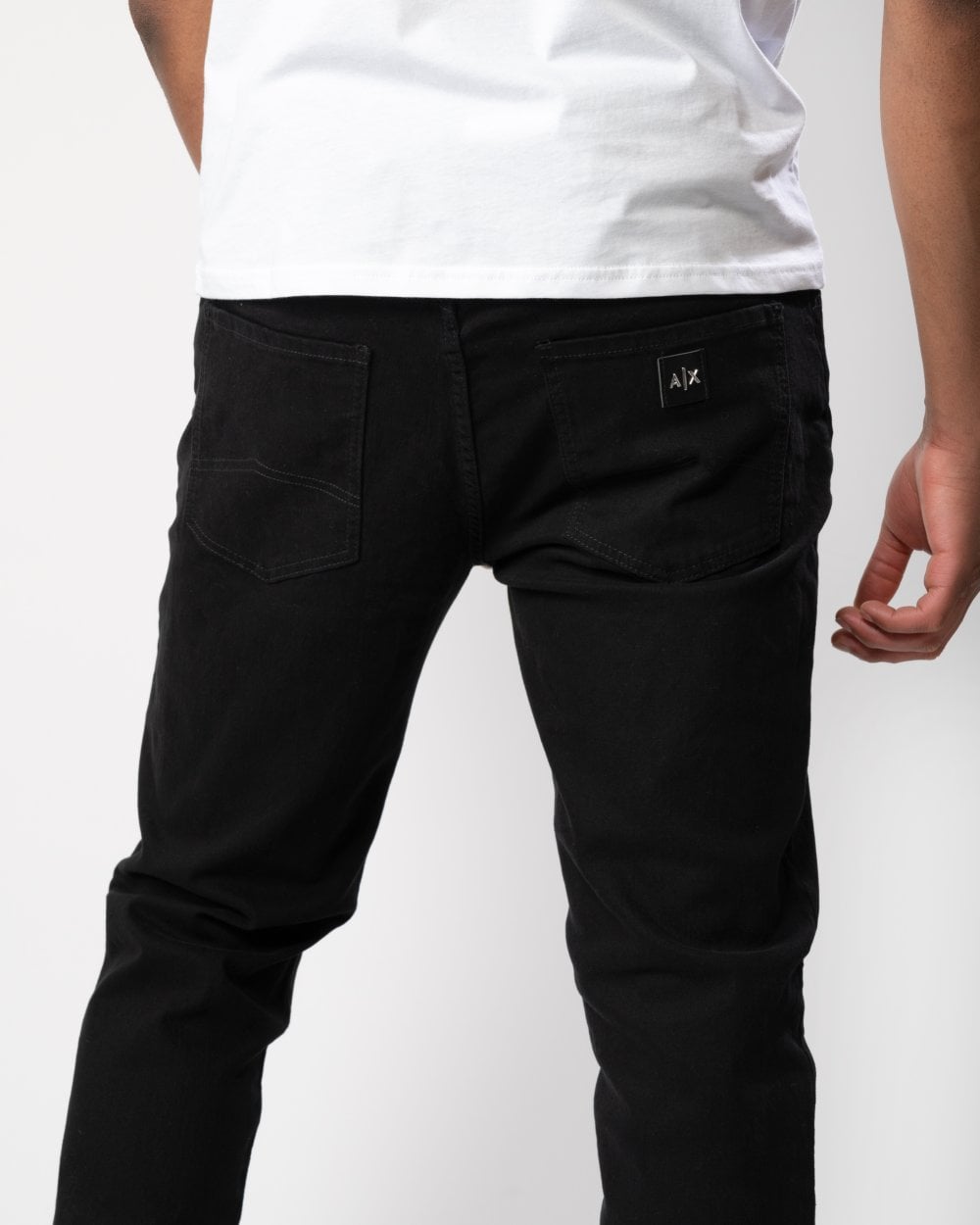 Armani Exchange Armani Exchange Mens Logo Pocket Jeans