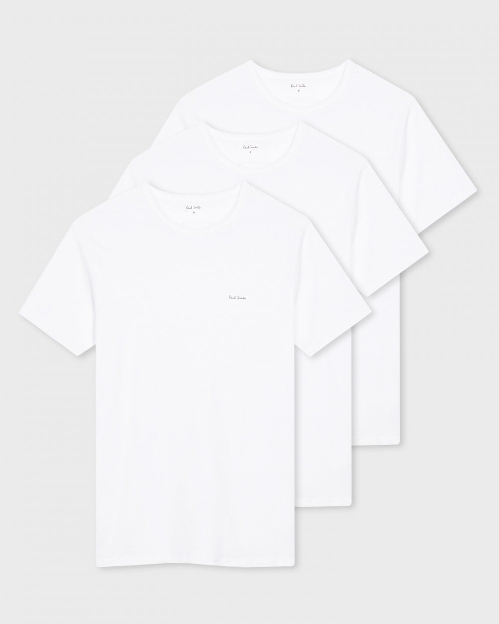 Paul Smith 3 Pack Mens Script Logo T-Shirts