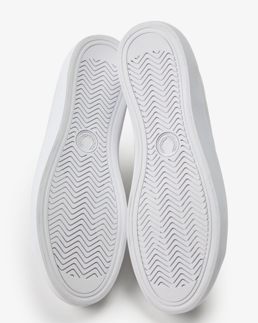 Fred Perry Baseline Mens Leather Trainers - White 200
