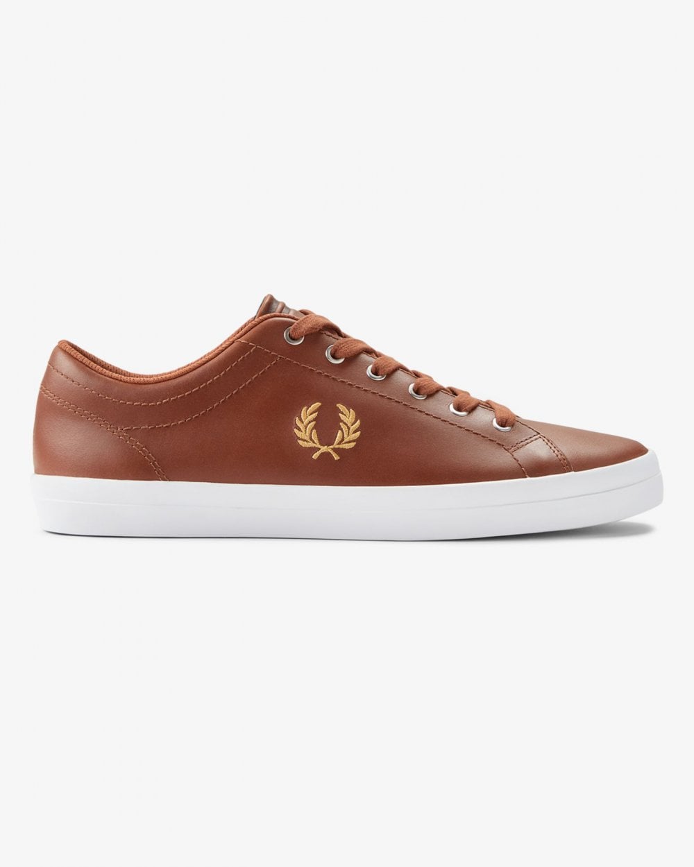 Fred Perry Baseline Mens Leather Trainers