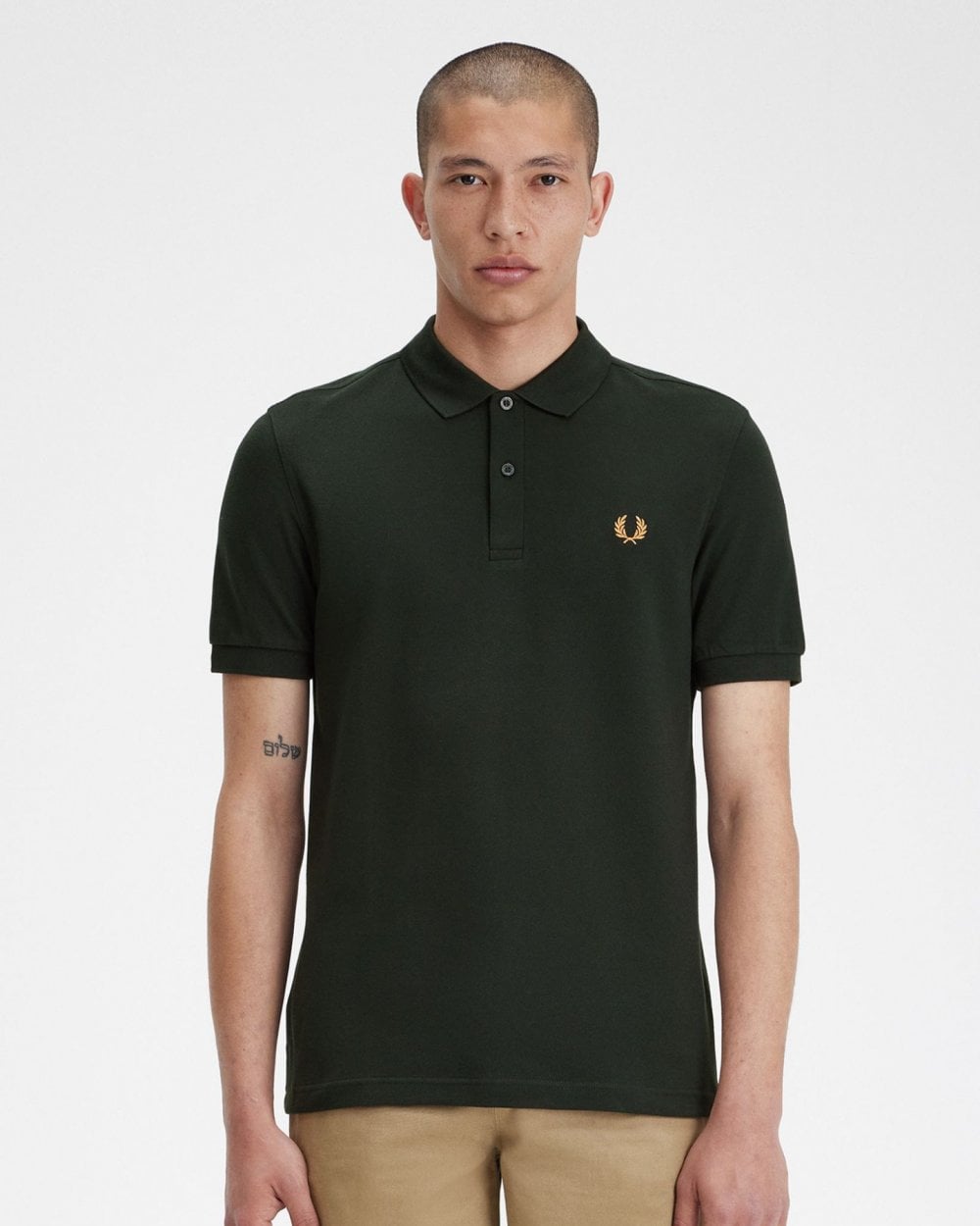 Fred Perry Mens Plain Signature Polo Shirt