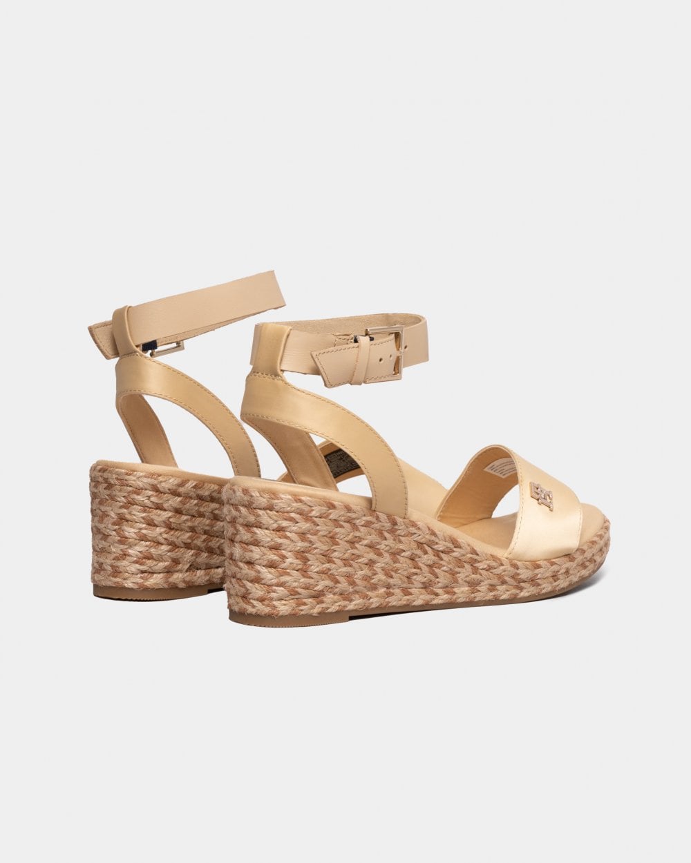 Tommy Hilfiger Colorful Wedge Womens Satin Espadrilles