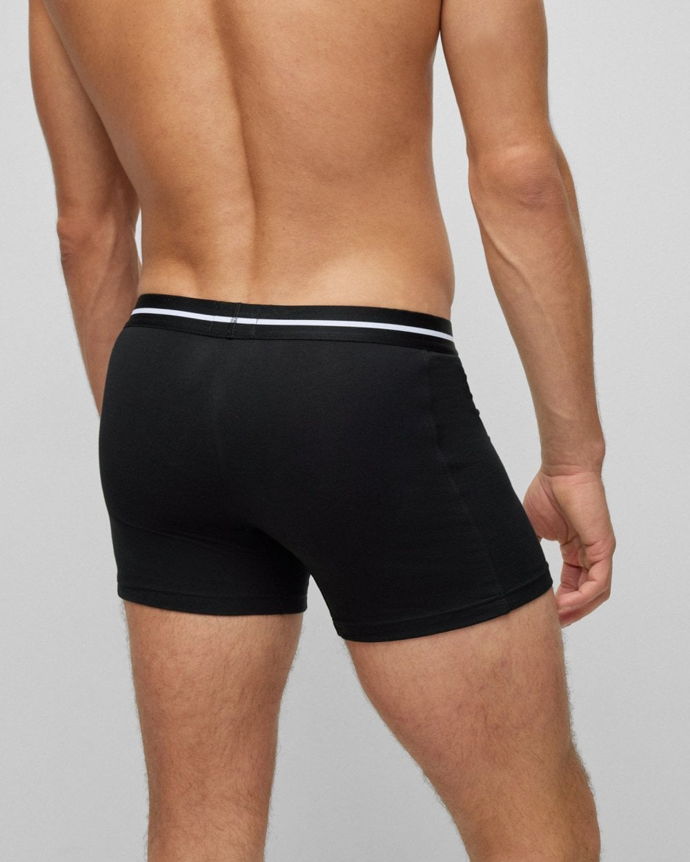 BOSS Orange Bold 3-Pack Mens Trunks NOS - Black 001