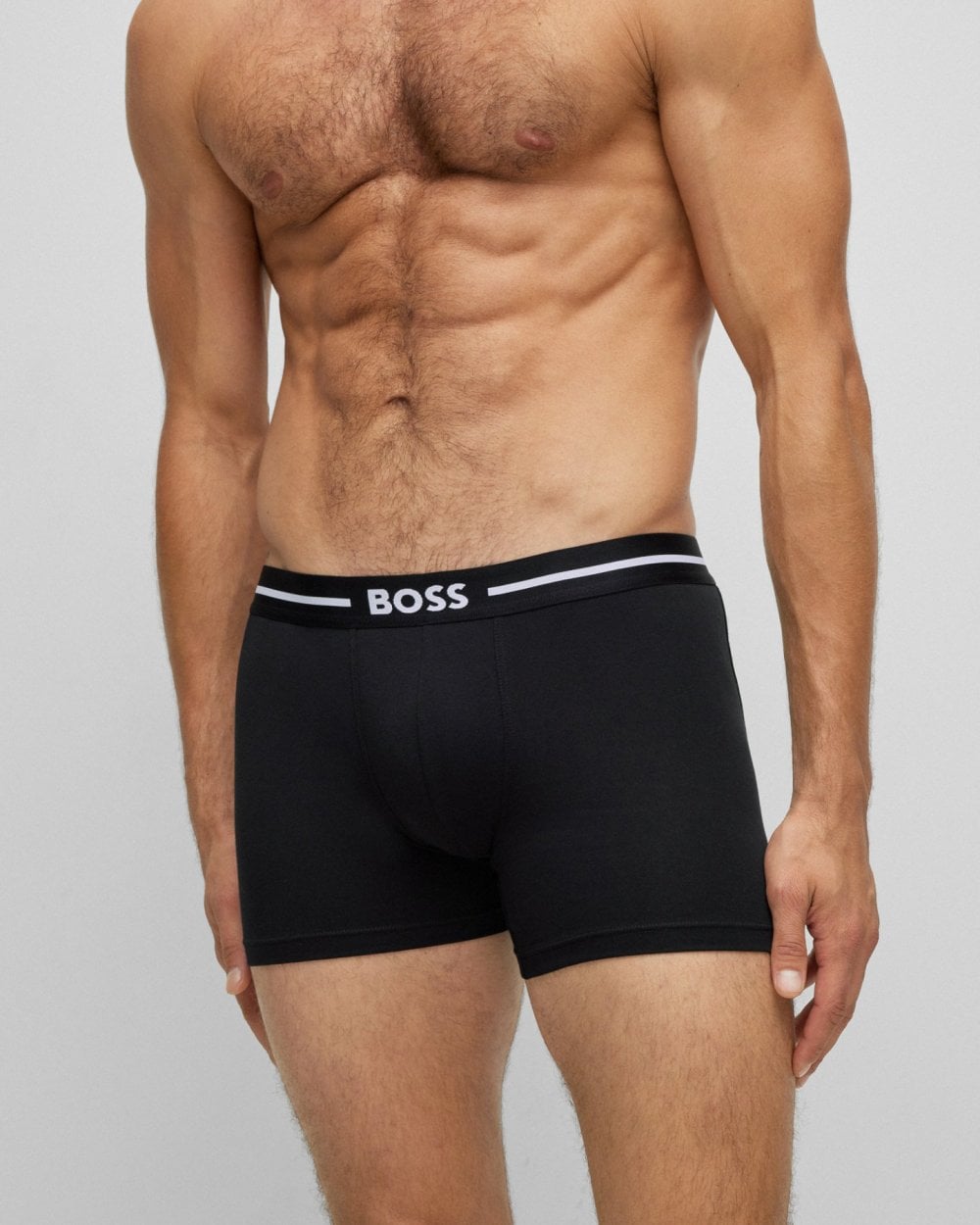 BOSS Orange Bold 3-Pack Mens Trunks NOS - Black 001