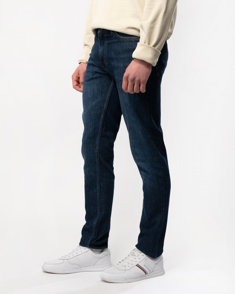 GANT Mens Slim Fit Jeans - 961 Dark Blue Worn In