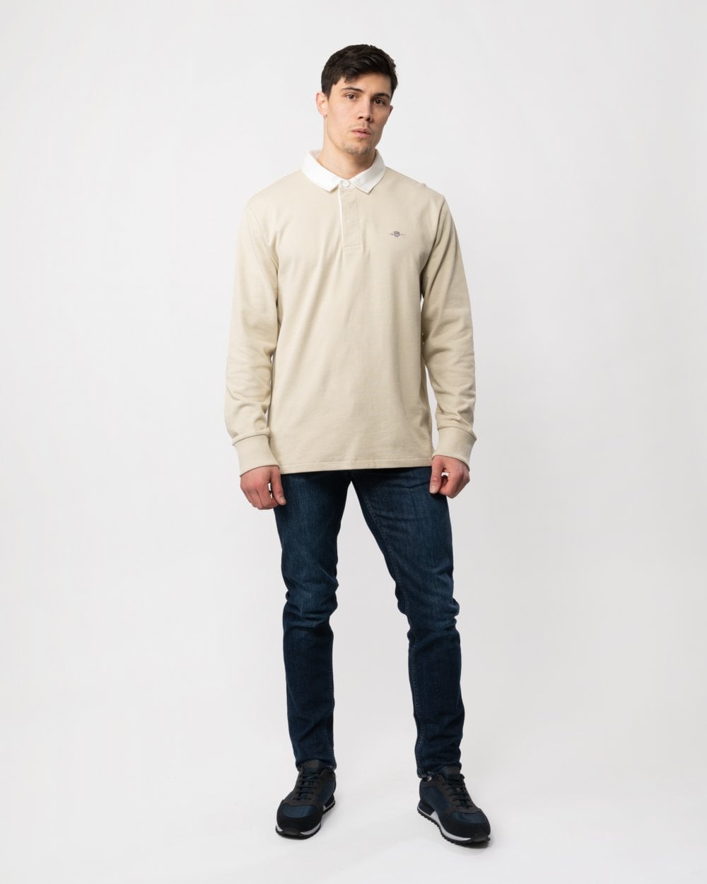 GANT Mens Slim Fit Jeans - 961 Dark Blue Worn In