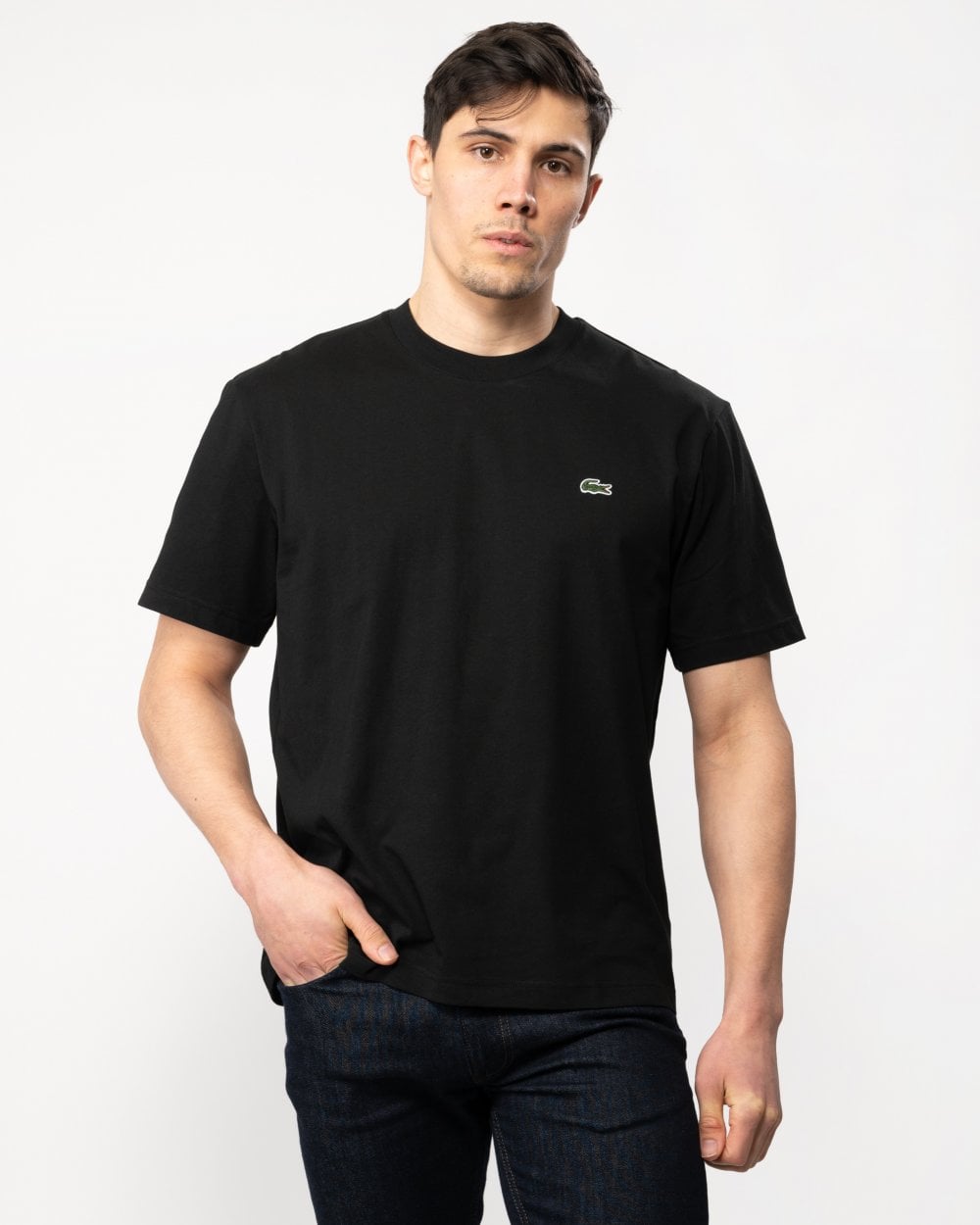 Lacoste Mens Classic Fit Cotton Jersey T-Shirt