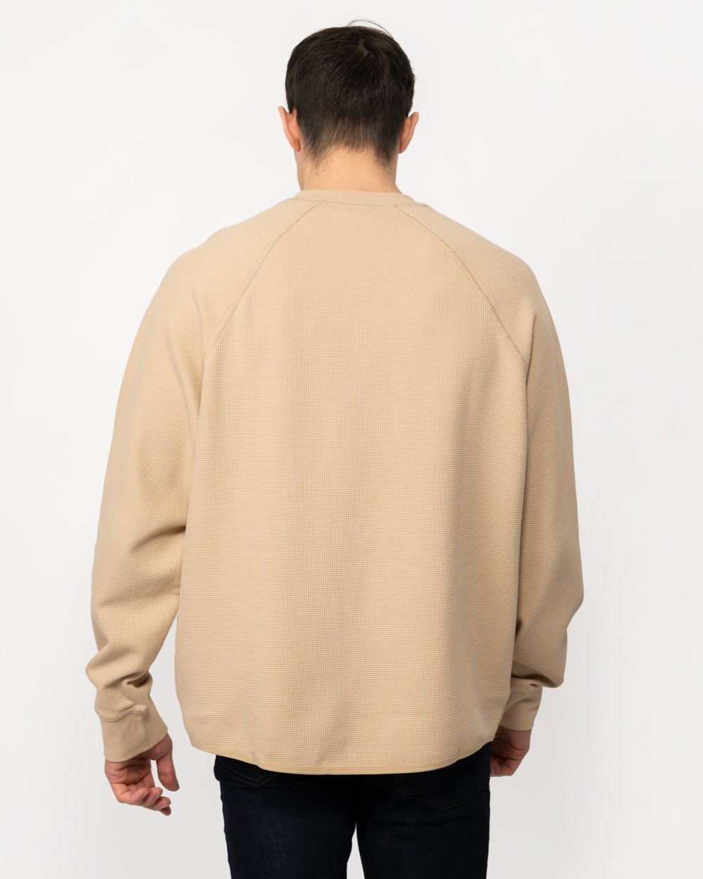 Armani Exchange Armani Exchange Mens AX Center Logo Crew Neck Sweatshirt