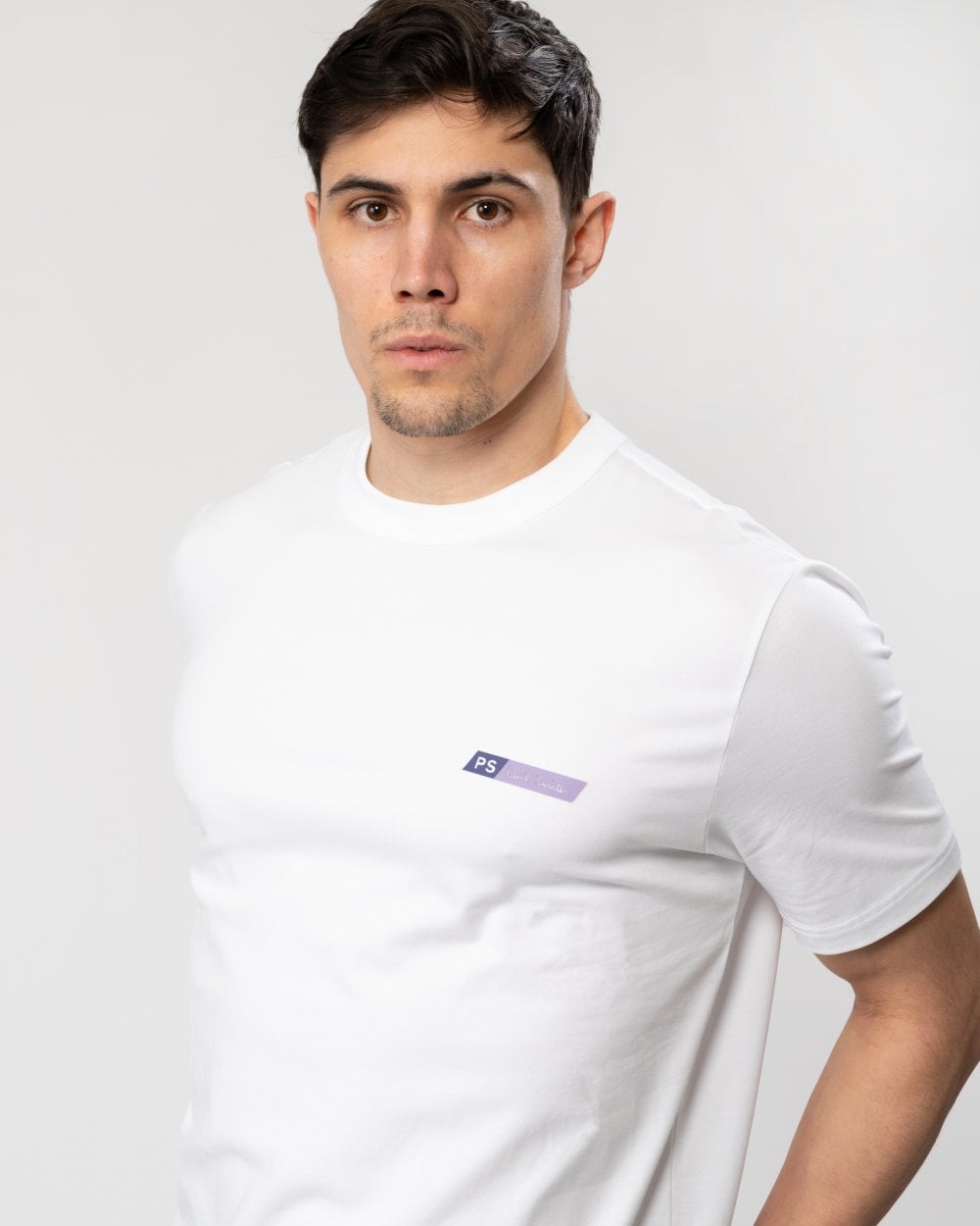 Paul Smith PS Paul Smith Mens Short Sleeve PS Tilt T-Shirt