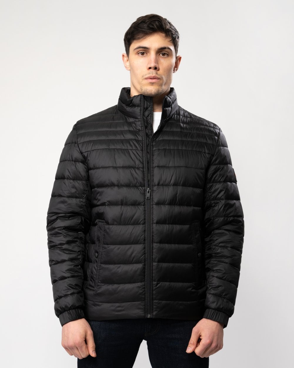 BOSS Orange Oden 1 Mens Lightweight Padded Jacket with Water-Repellent Finish