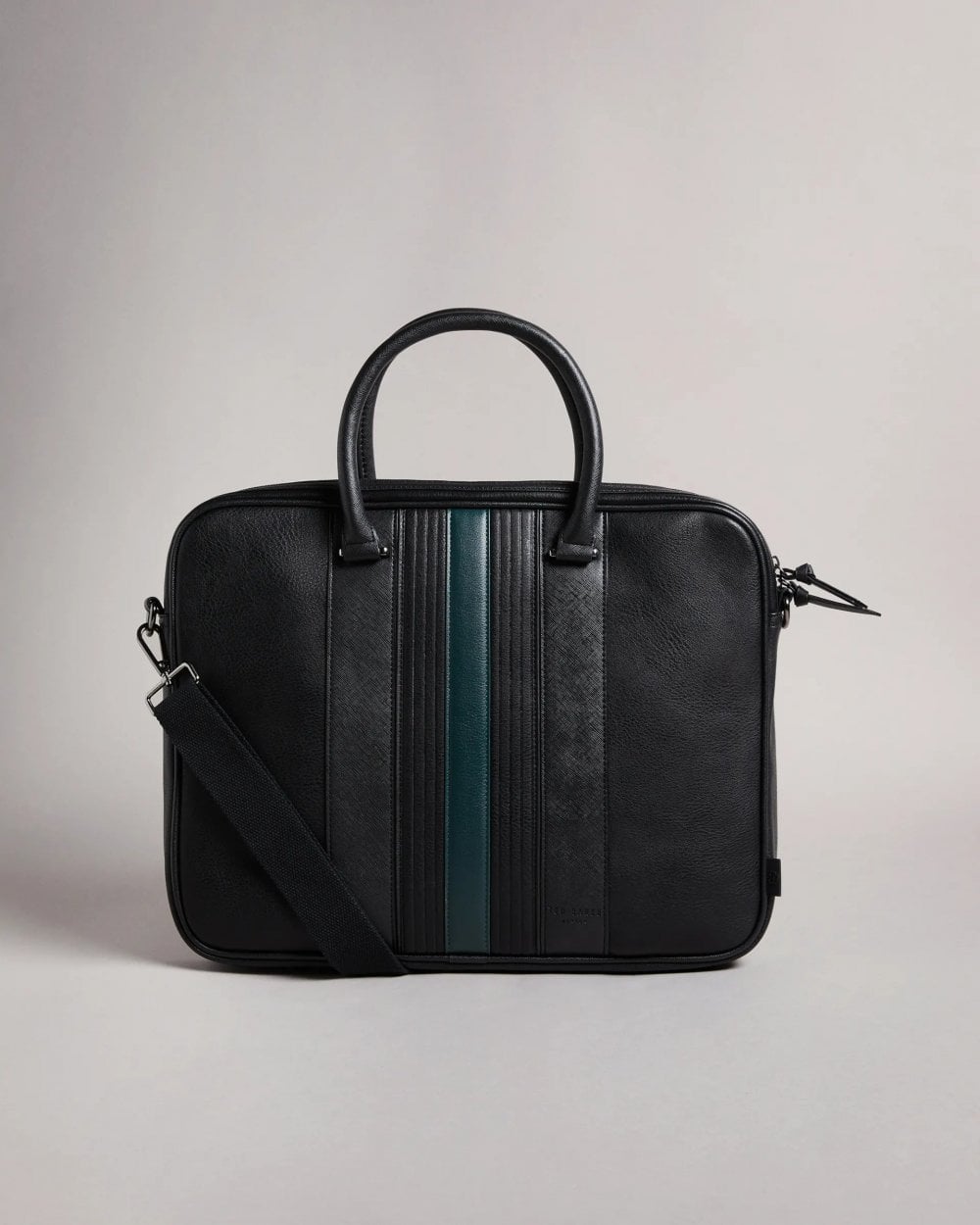 Ted Baker Nevver Striped PU Document Bag