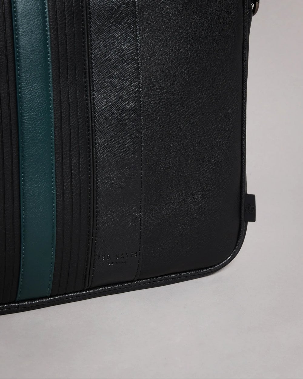 Ted Baker Nevver Striped PU Document Bag