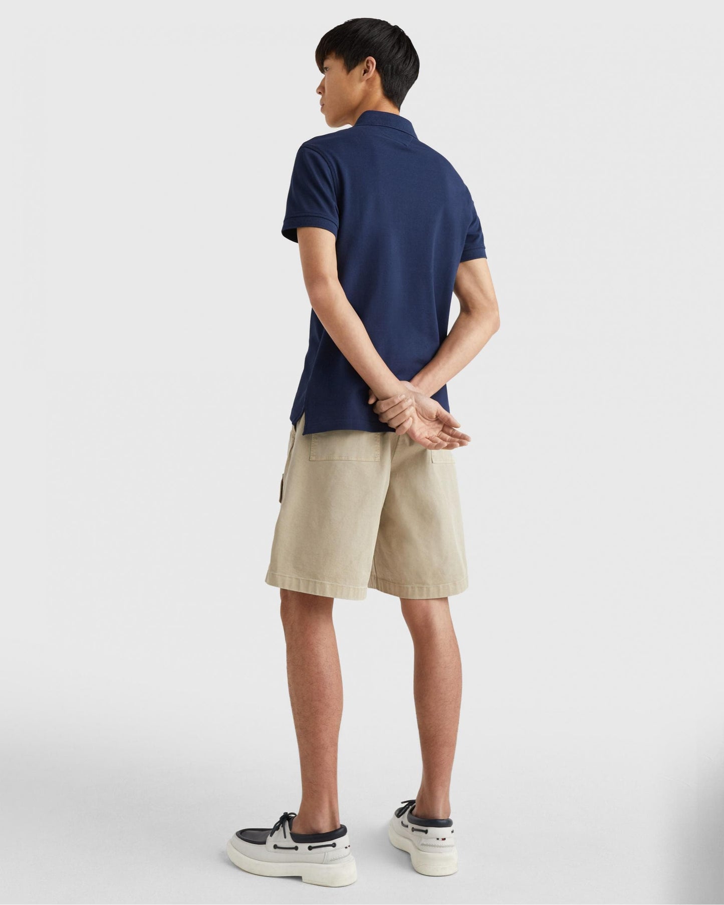 Tommy Hilfiger Core 1985 Slim Mens Polo Shirt - Carbon Navy