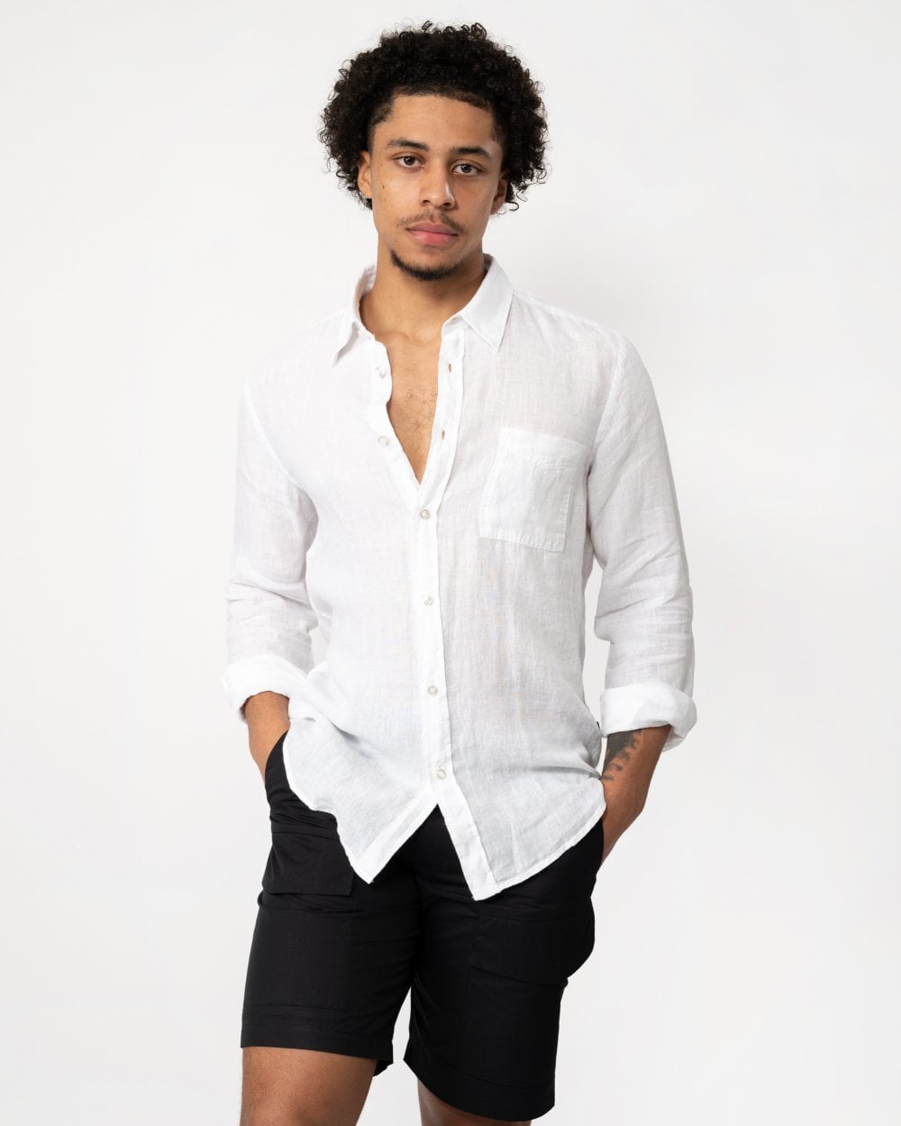 BOSS Orange Relegant 6 Mens Long Sleeve Shirt