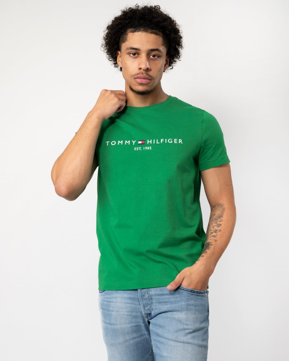 Tommy Hilfiger Tommy Logo Basic Mens T-Shirt