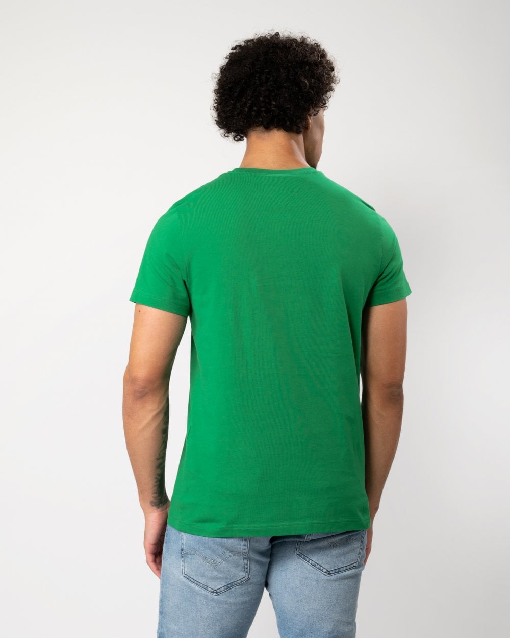 Tommy Hilfiger Tommy Logo Basic Mens T-Shirt - Olympic Green