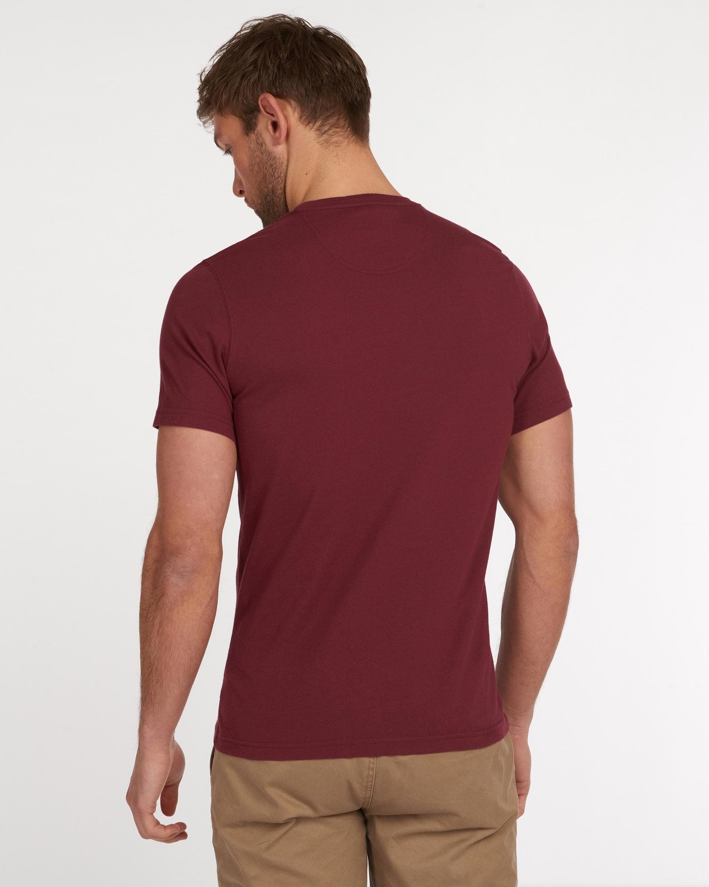 Barbour Preppy Mens T-Shirt - Ruby
