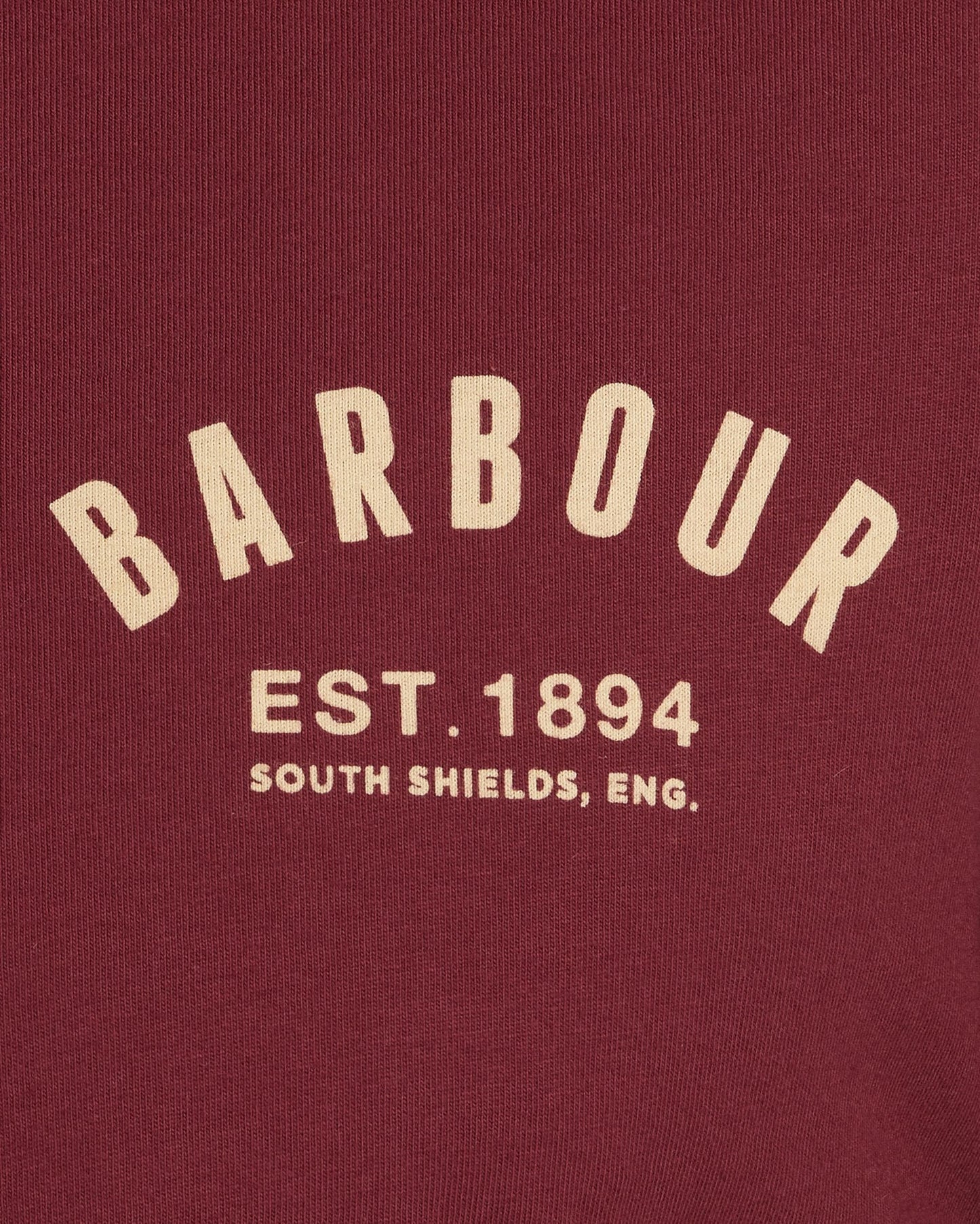 Barbour Preppy Mens T-Shirt - Ruby