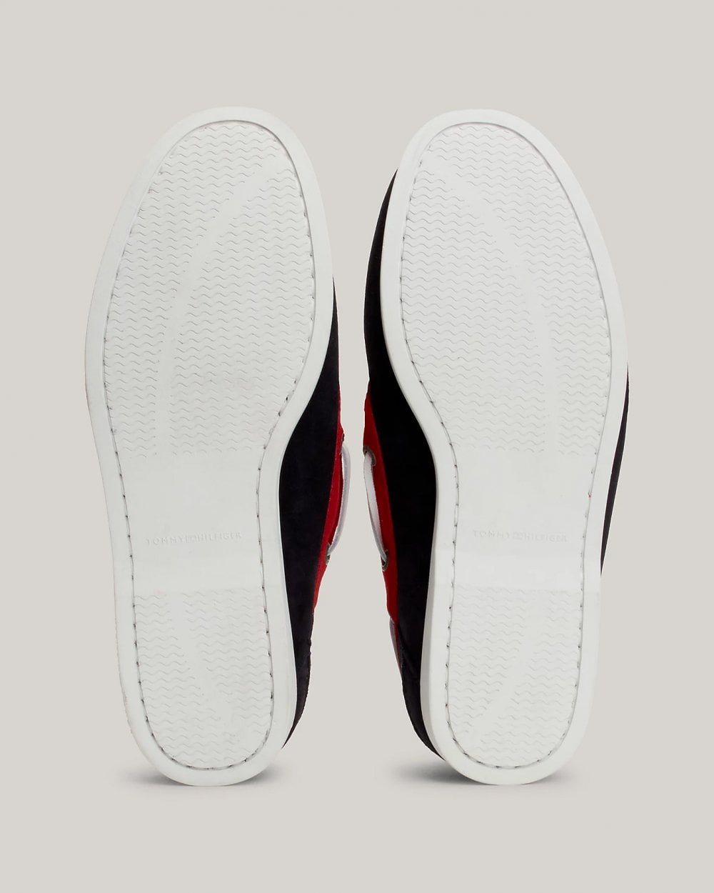 Tommy Hilfiger TH Core Colour Block Mens Suede Boat Shoes