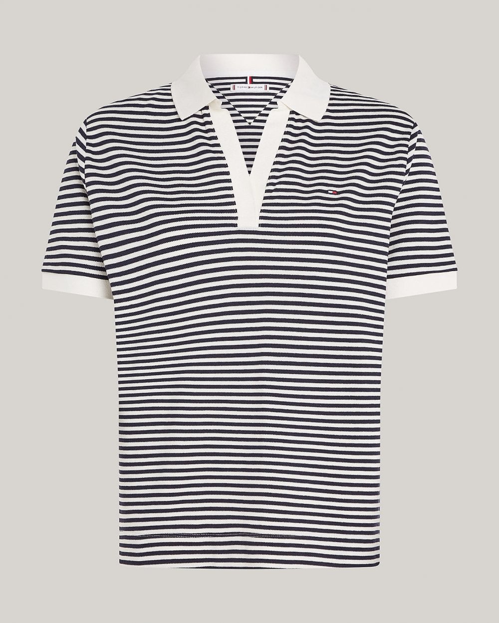 Tommy Hilfiger Relax Open Placket Lyocell Womens Polo