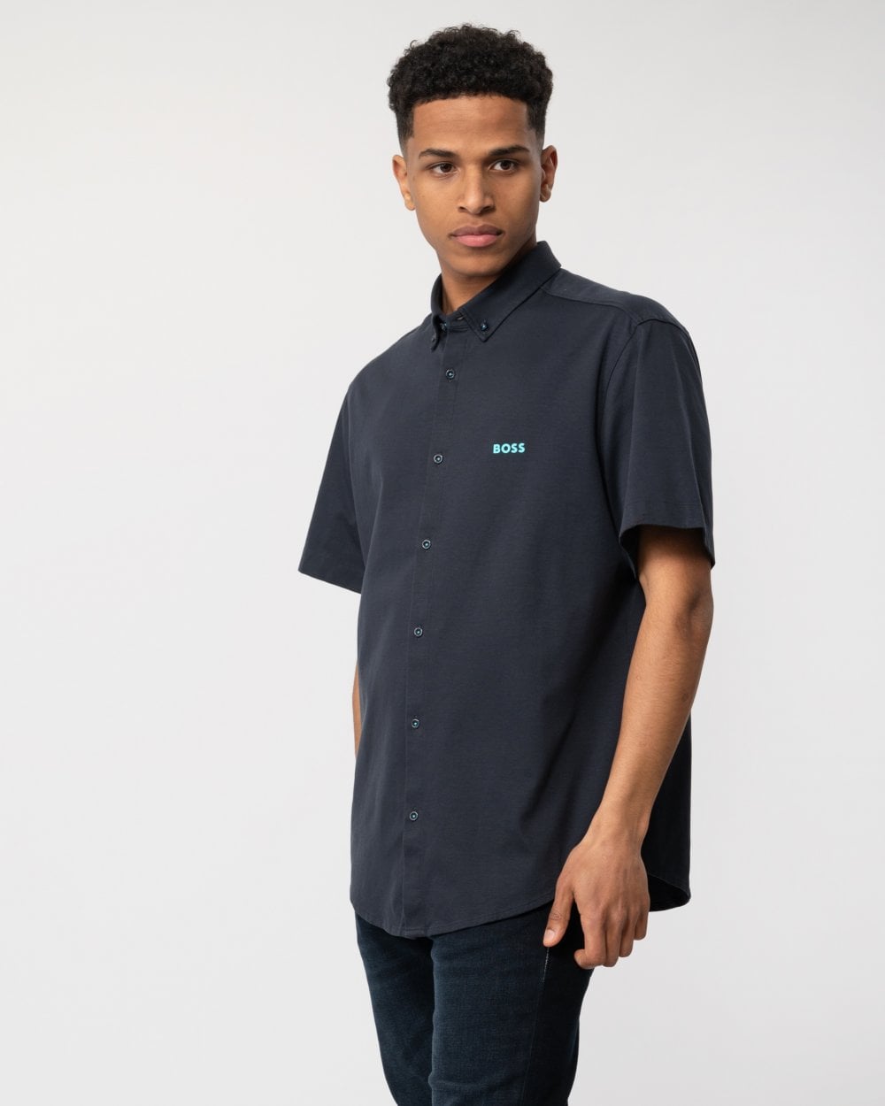 BOSS Orange B Motion S Mens Short Sleeve Shirt