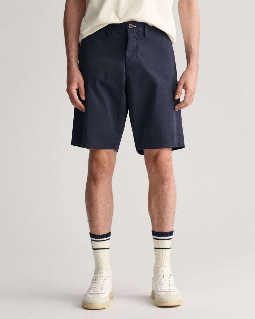 GANT Mens Relaxed Twill Shorts - 410 Marine