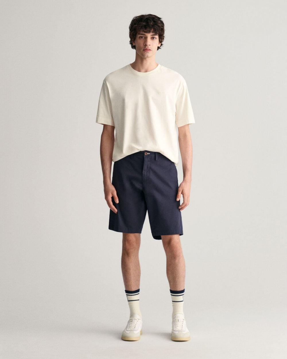GANT Mens Relaxed Twill Shorts - 410 Marine