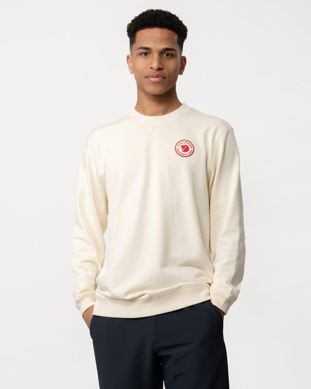 Fjallraven 1960 Logo Badge Mens Sweatshirt