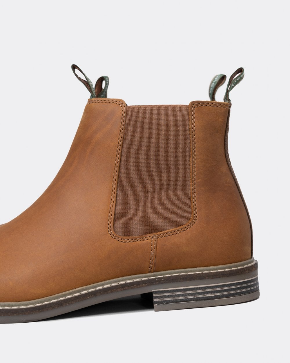 Barbour Farsley Mens Chelsea Boots - Dark Tan