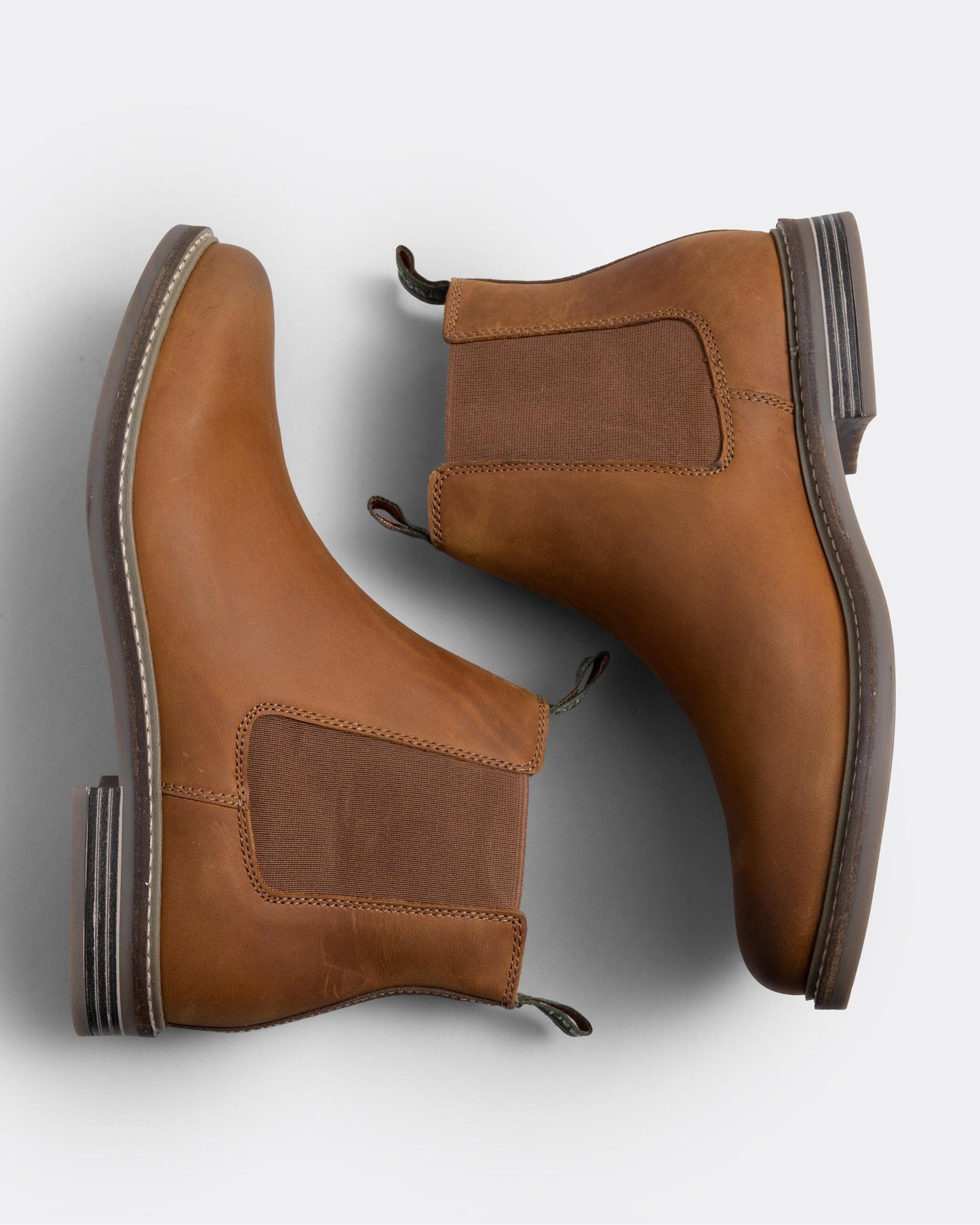 Barbour Farsley Mens Chelsea Boots - Dark Tan