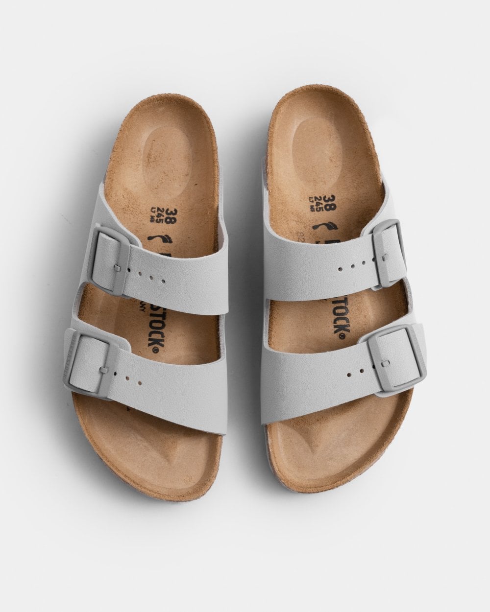 Birkenstock Arizona Birko Flor Womens Sandals - Stone Coin