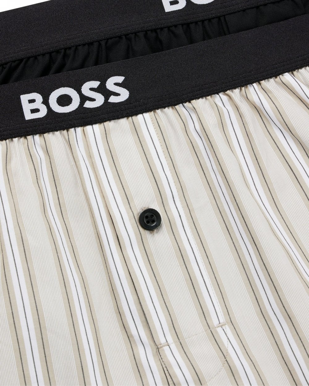 BOSS Orange BOSS Orange Mens 2 Pack Cotton Pyjama Shorts with Logo Waistbands