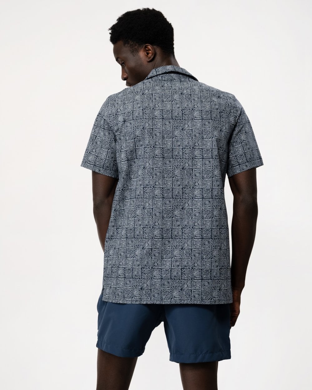 Paul Smith PS Paul Smith Mens Regular Fit Short Sleeve Printed Shirt