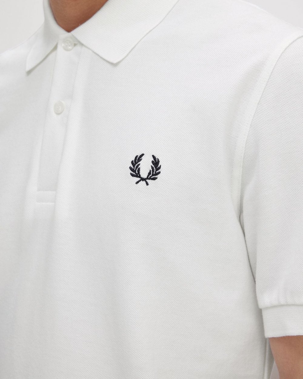 Fred Perry Mens Original Tennis Shirt NOS - White 100