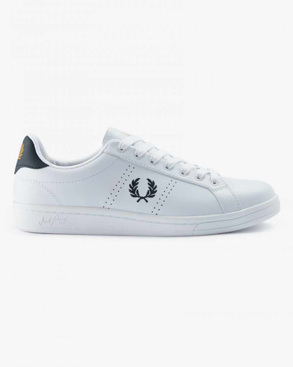 Fred Perry B721 Mens Leather Trainers NOS