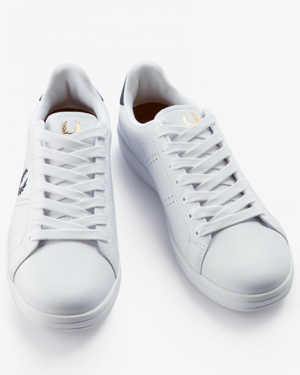 Fred Perry B721 Mens Leather Trainers NOS