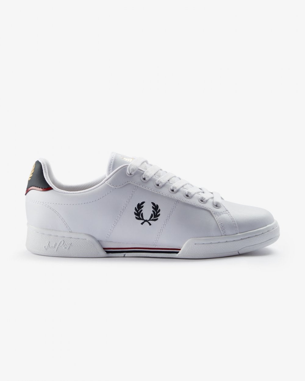 Fred Perry B722 Mens Leather Trainers NOS