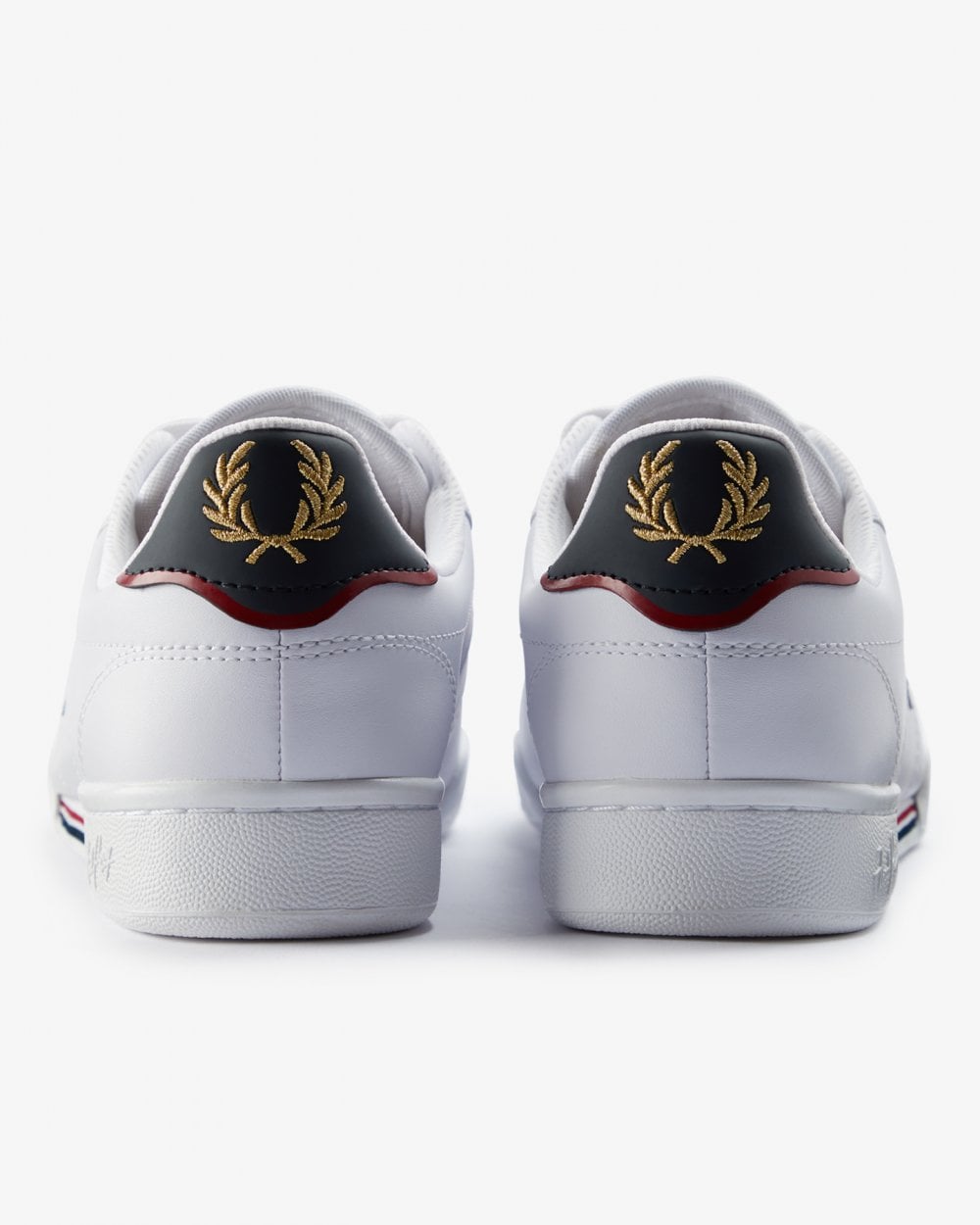 Fred Perry B722 Mens Leather Trainers NOS