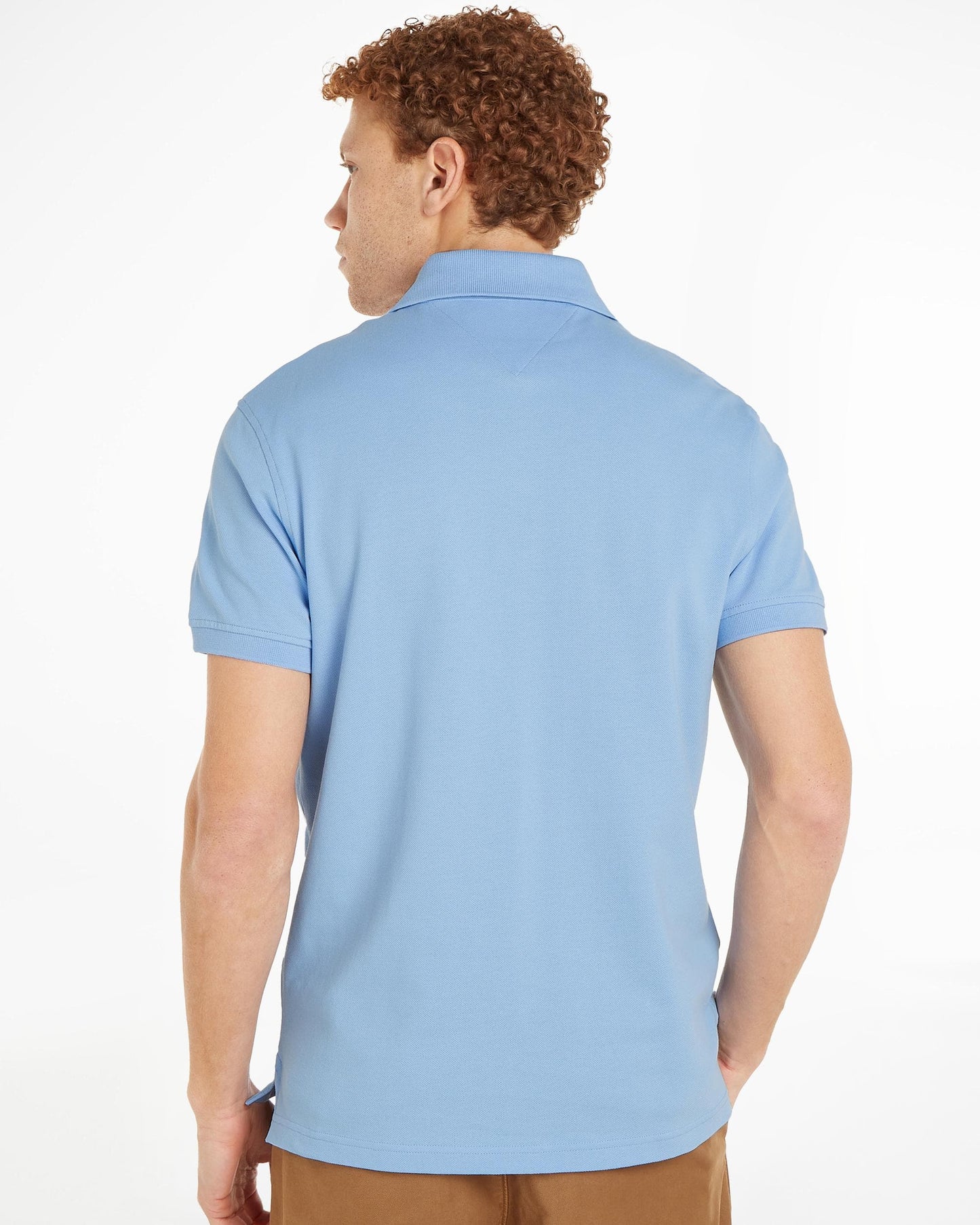 Tommy Hilfiger Core 1985 Slim Mens Polo Shirt - Vessel Blue