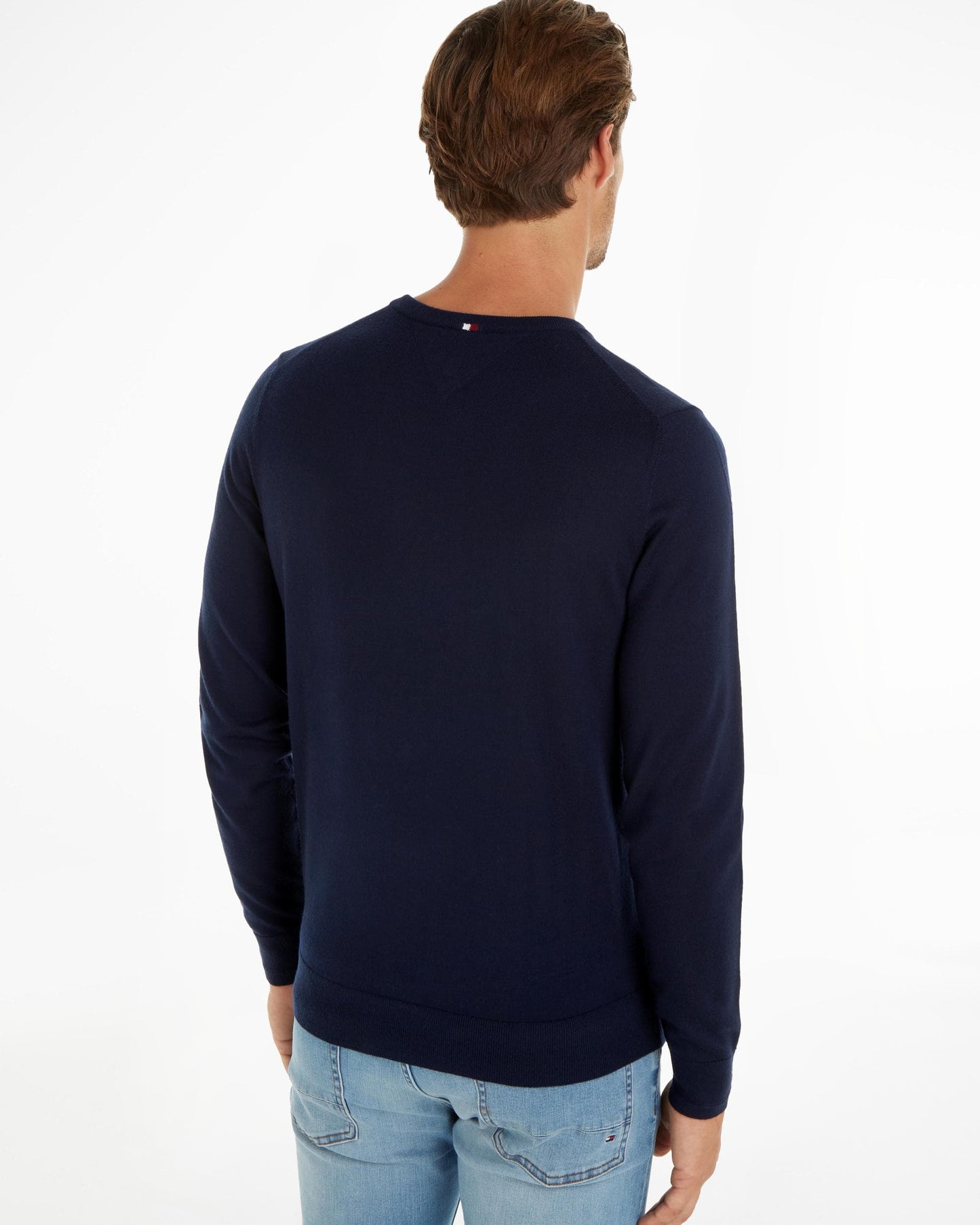 Tommy Hilfiger Tommy Hilfiger DC Fine Gauge Mens Merino Jumper