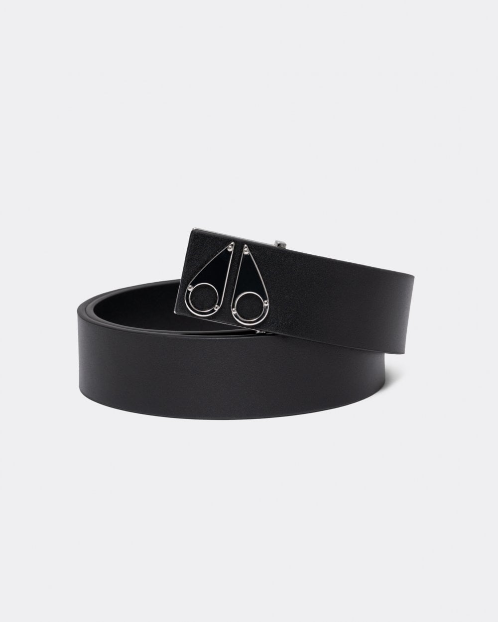 Moose Knuckles Mens Logo Icon Belt