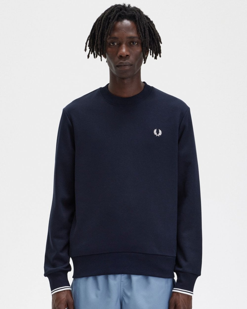 Fred Perry Mens Crew Neck Sweatshirt NOS